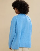 Aerie unREAL Polo Sweater