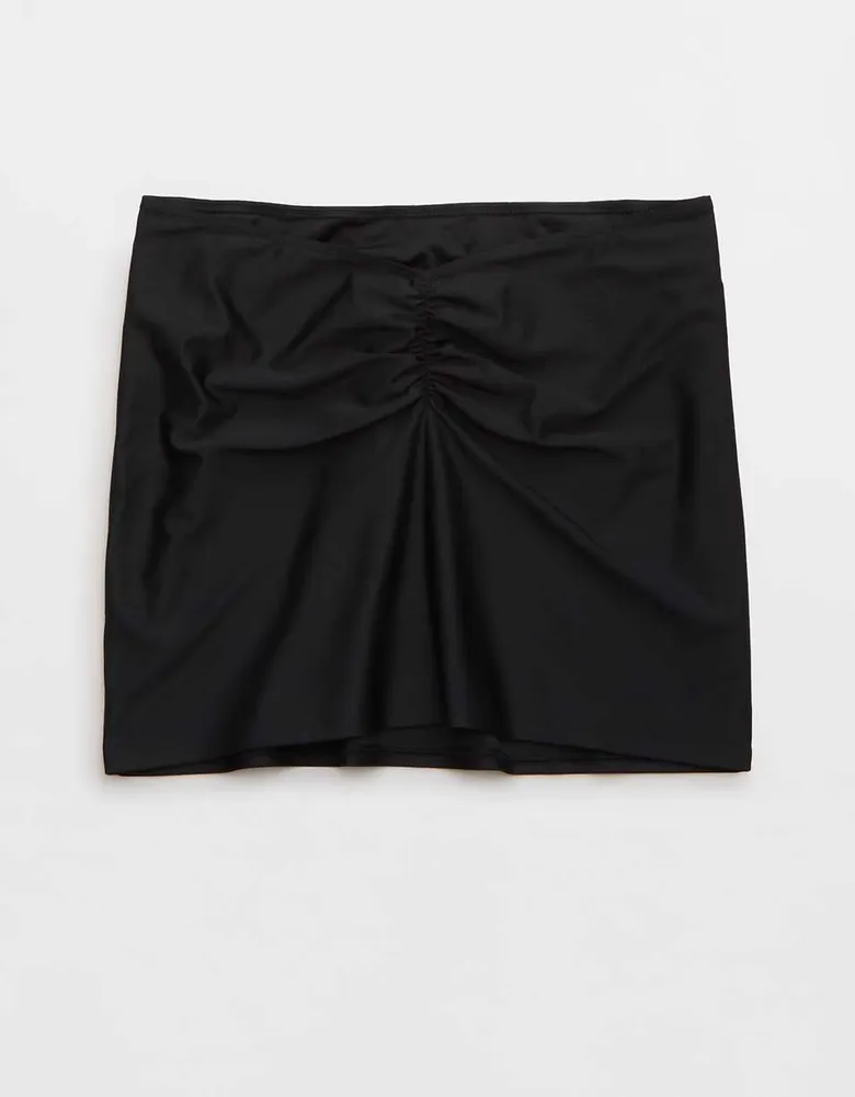 Aerie Ruched Swim Skirt