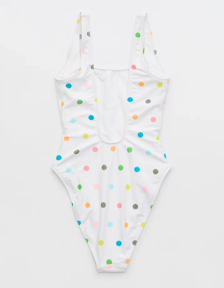 Aerie Smiley® Babewatch Cheekiest One Piece Swimsuit