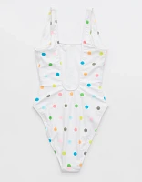 Aerie Smiley® Babewatch Cheekiest One Piece Swimsuit