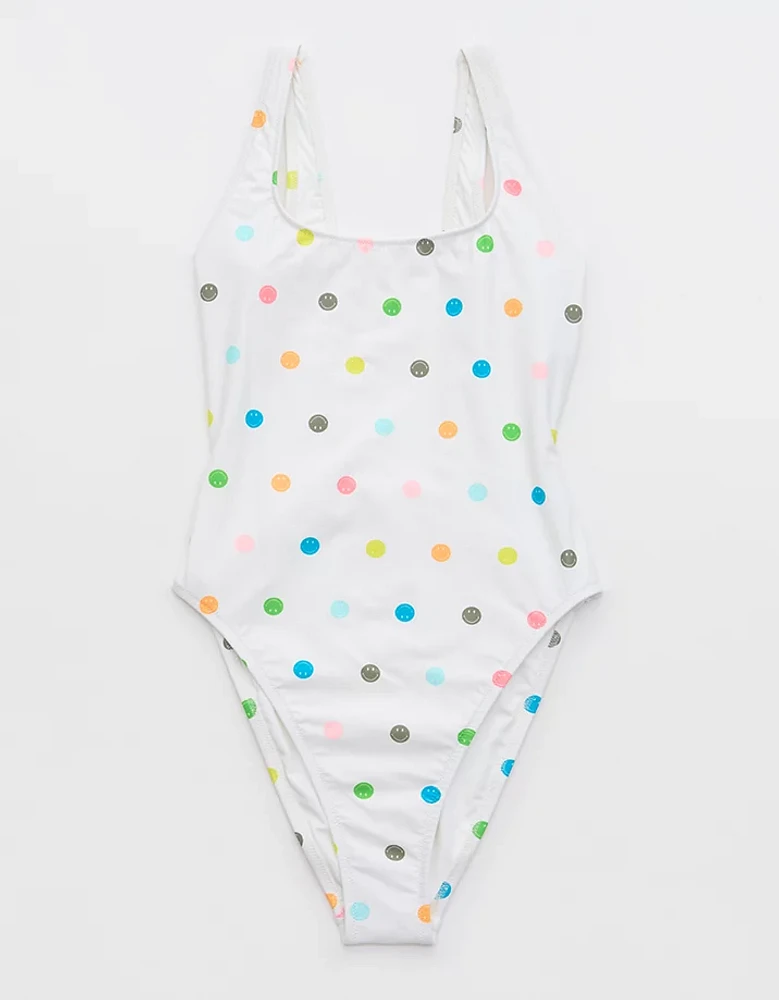 Aerie Smiley® Babewatch Cheekiest One Piece Swimsuit