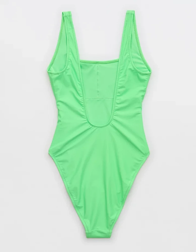 Aerie Astrology Babewatch Cheekiest One Piece Swimsuit