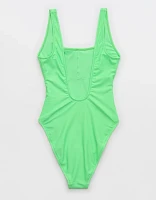 Aerie Astrology Babewatch Cheekiest One Piece Swimsuit