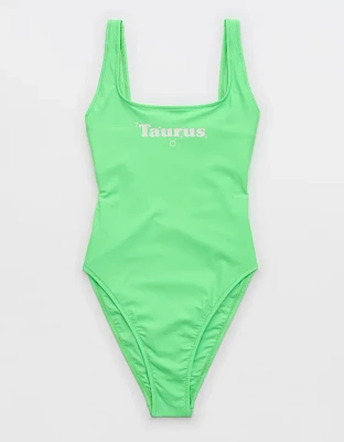 Aerie Astrology Babewatch Cheekiest One Piece Swimsuit