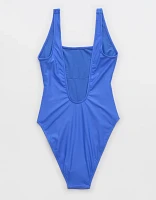 Aerie Astrology Babewatch Cheekiest One Piece Swimsuit