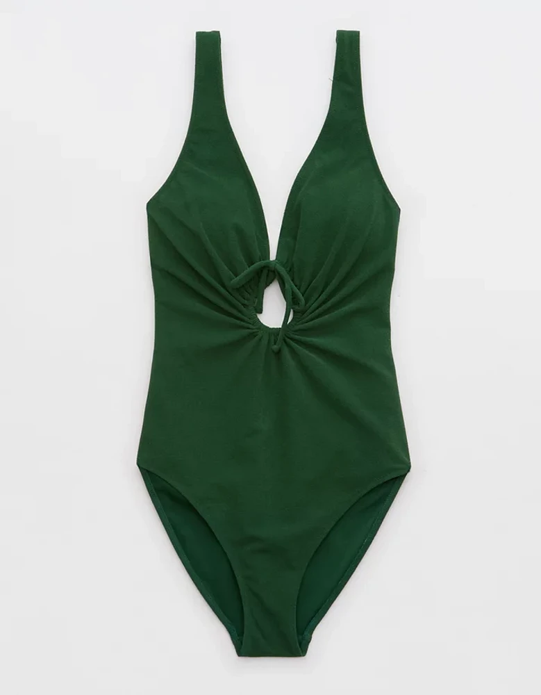 Aerie Terry Keyhole One Piece