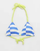 Aerie Scrunchie Tie String Triangle Bikini Top