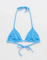 Aerie Terry String Triangle Bikini Top