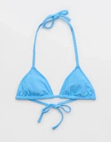 Aerie Terry String Triangle Bikini Top