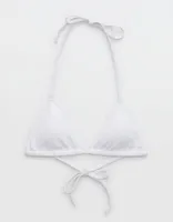 Aerie Eyelet String Triangle Bikini Top