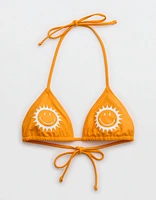 Aerie Smiley® String Triangle Bikini Top