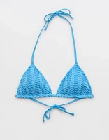 Aerie The Sun-Lover Crochet Bikini Top