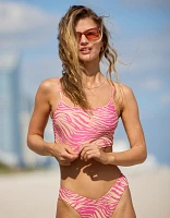 Aerie Scoop Longline Bikini Top