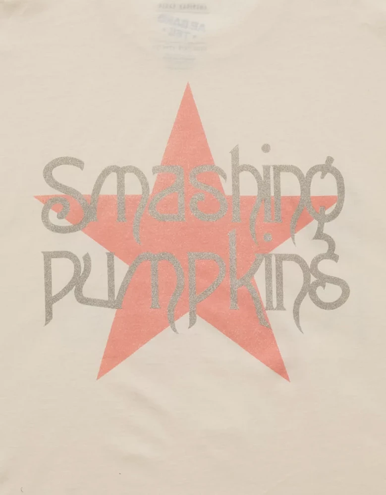 AE Oversized Smashing Pumpkins Graphic T-Shirt