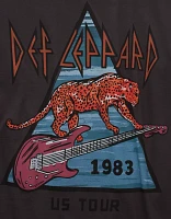 T-shirt surdimensionné à image Def Leppard AE
