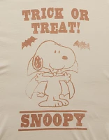 T-shirt surdimensionné à image Snoopy d’Halloween AE