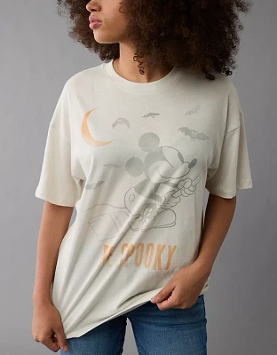 T-shirt surdimensionné à image de Mickey Mouse AE