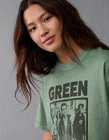 AE Oversized Green Day Graphic T-Shirt