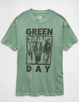 AE Oversized Green Day Graphic T-Shirt