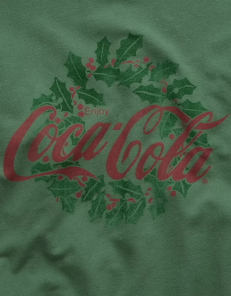 AE Holiday Coca-Cola Graphic Relaxed Crew Neck Sweatshirt