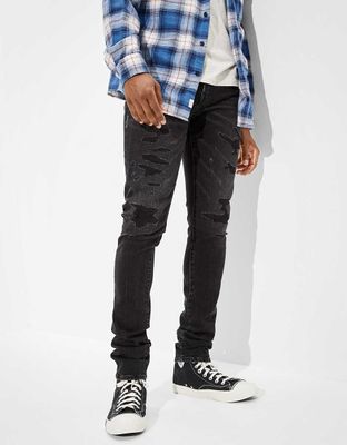 AE AirFlex+ Patched Stacked Skinny Jean | Bramalea City Centre
