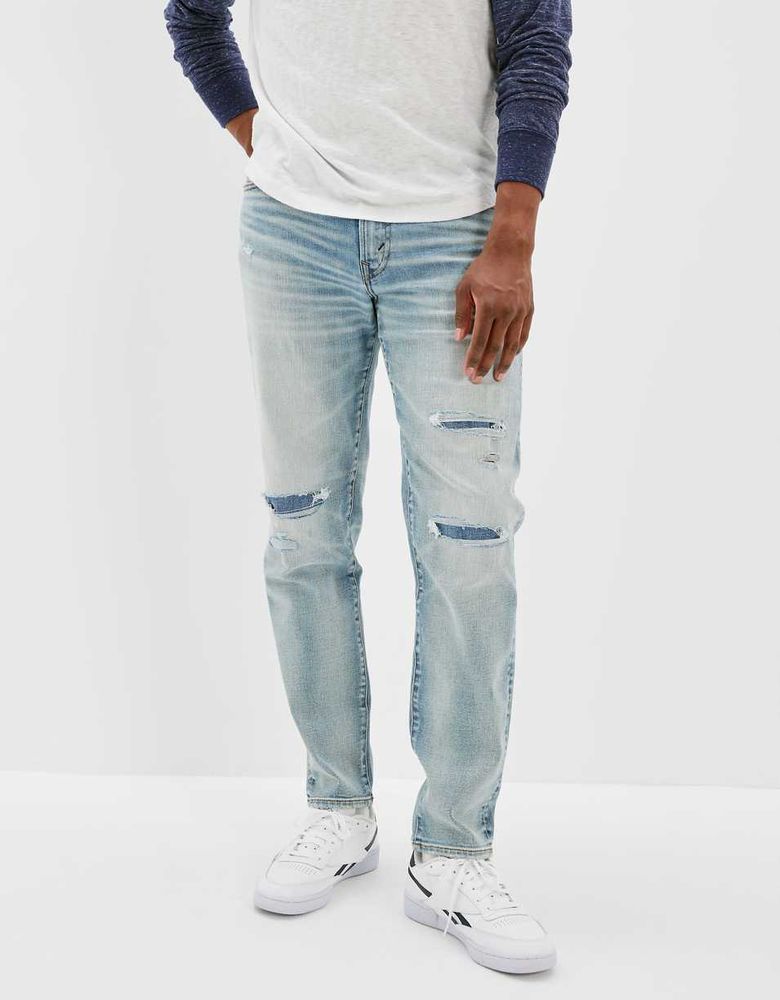 AE AirFlex+ Temp Tech Patched Baggy Jean
