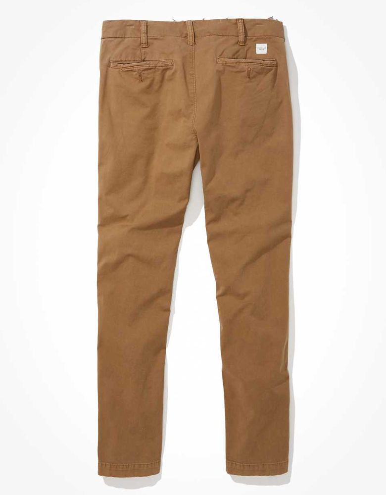 AE Flex Slim Lived-In Khaki Pant