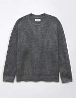 AE Shaker Stitch Crew Neck Sweater