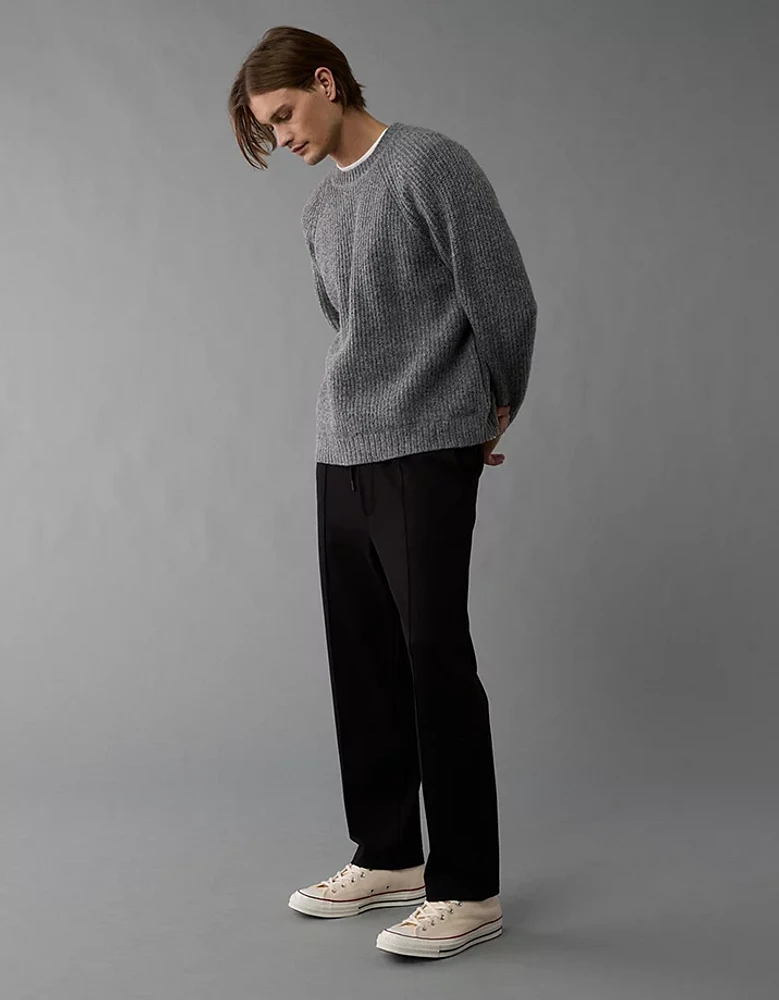 AE Shaker Stitch Crew Neck Sweater