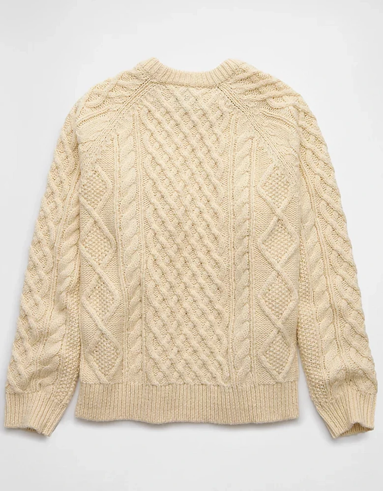 AE Cable Knit Sweater