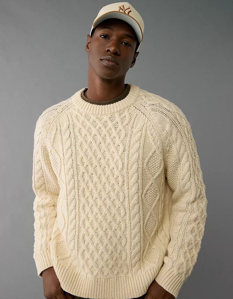 AE Cable Knit Sweater