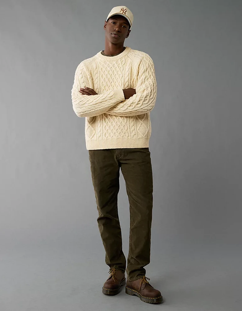 AE Cable Knit Sweater