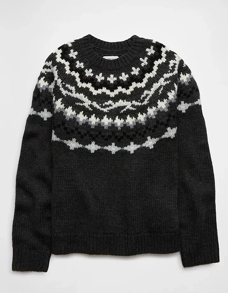 AE Chunky Fair Isle Sweater