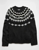 AE Chunky Fair Isle Sweater