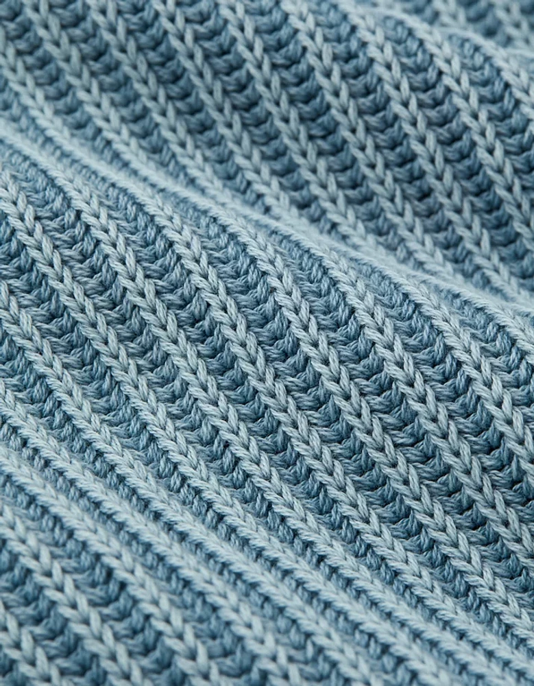 AE Shaker Stitch Crew Neck Sweater