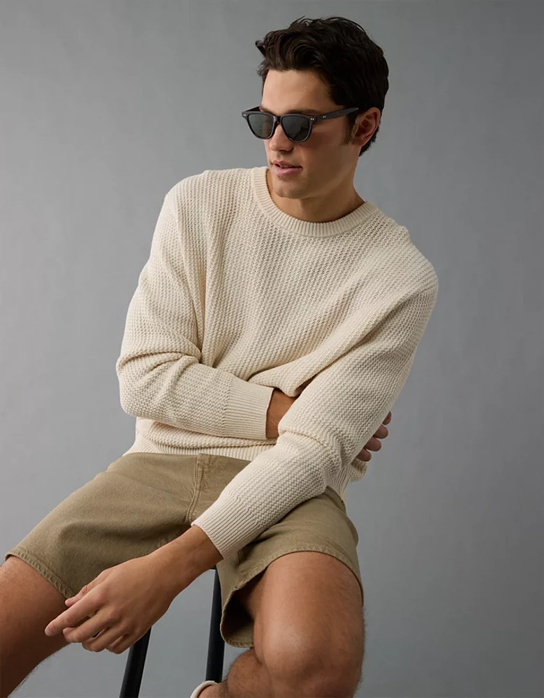 AE Lightweight Textured Sweater