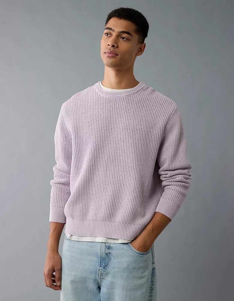 AE Lightweight Textured Sweater