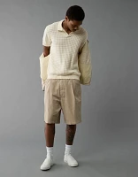 AE Weekend Sweater Polo Shirt