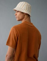 AE Weekend Washed Sweater Polo Shirt