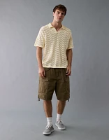 Chemise polo en tricot texturé Fin de semaine AE