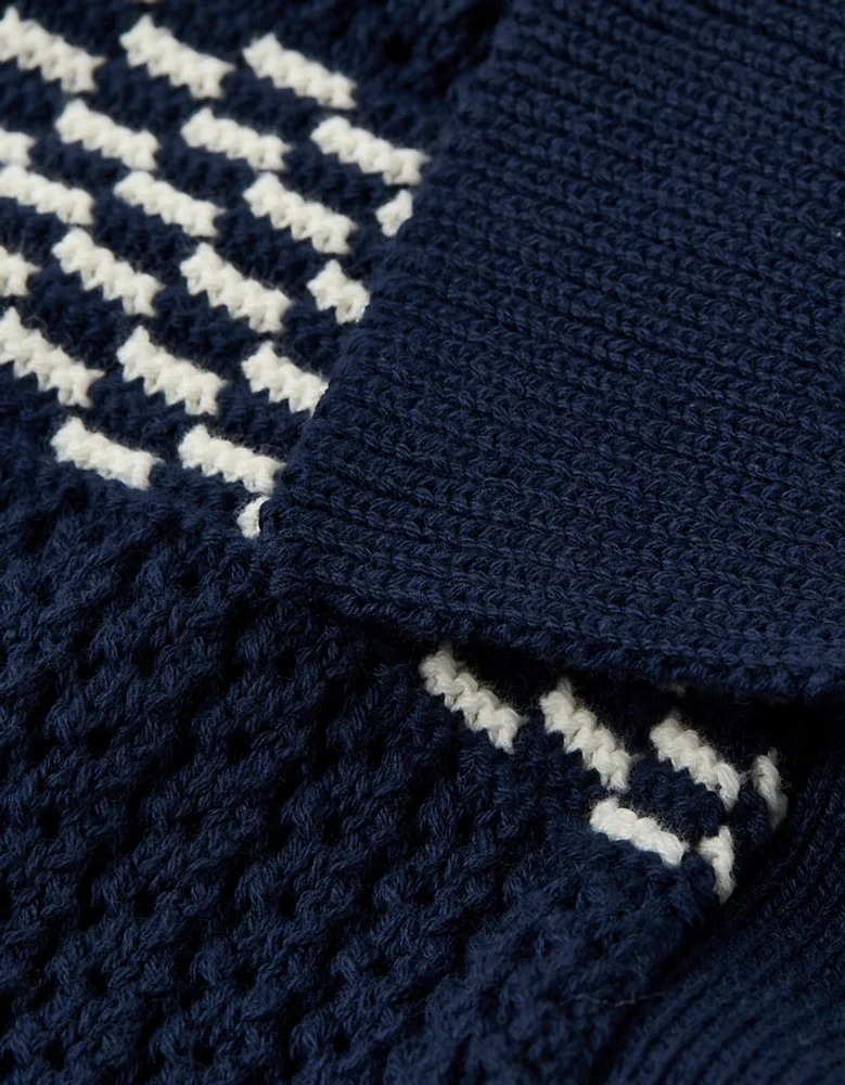 Chemise polo en tricot rayé Fin de semaine AE