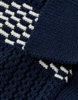 Chemise polo en tricot rayé Fin de semaine AE