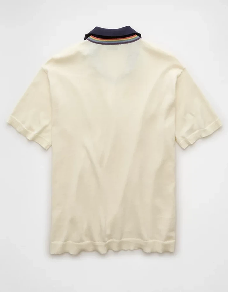 Polo en tricot Fin de semaine fierté AE