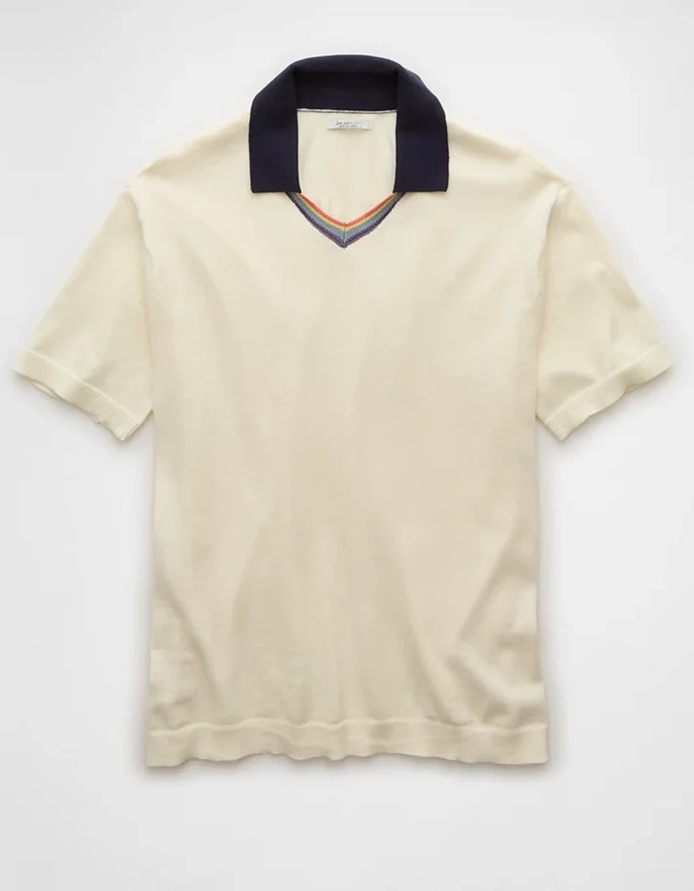 Polo en tricot Fin de semaine fierté AE