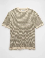 AE Short-Sleeve Sweater T-Shirt