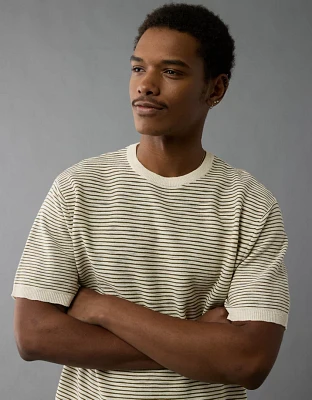 AE Striped Sweater T-Shirt