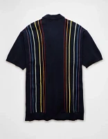 Chemise polo en tricot boutonnée Fin de semaine la fierté AE