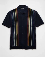 Chemise polo en tricot boutonnée Fin de semaine la fierté AE