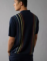 Chemise polo en tricot boutonnée Fin de semaine la fierté AE