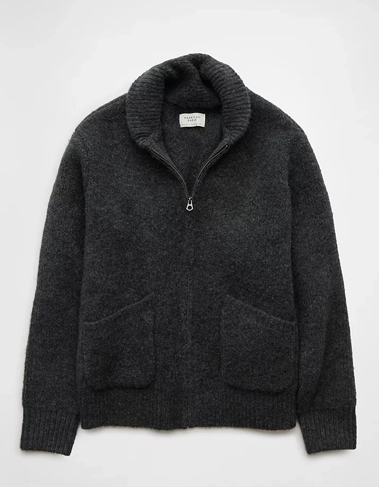 AE Zip-Up Cardigan